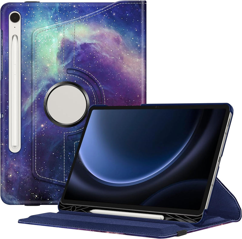 Galaxy Tab S9 / Tab S9 FE 360-Degree Rotating Case | Fintie