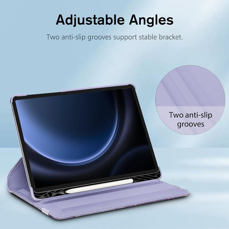 Galaxy Tab S10 FE 5G (2025)/Tab S9 FE 5G 10.9"/ Tab S9 11" 360-Degree Rotating Case | Fintie