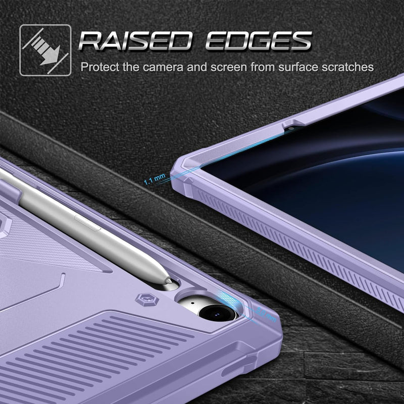 Galaxy Tab S9 11" / Tab S9 FE 10.9" (2023) Tuatara Shockproof Case | Fintie