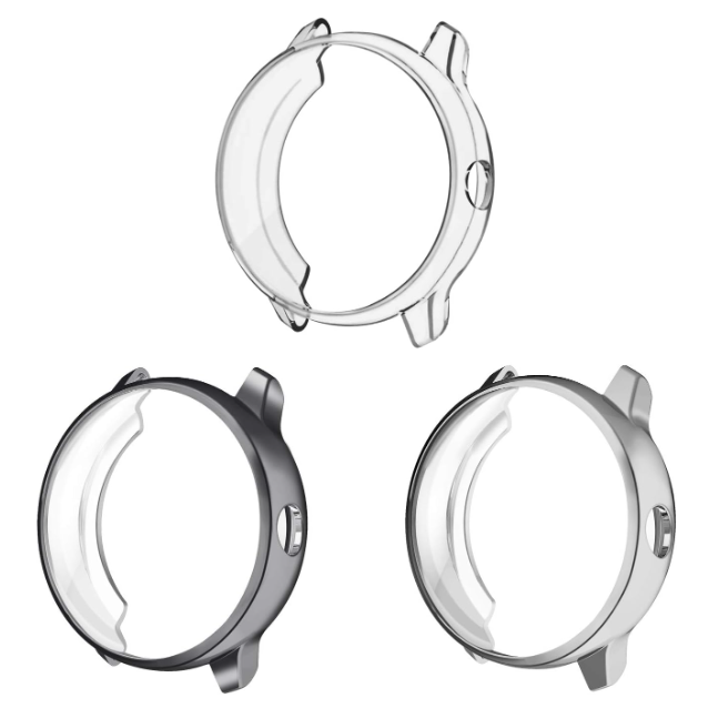 3 Pack Garmin Vivoactive 3 Slim Plated Protective Cover Fintie
