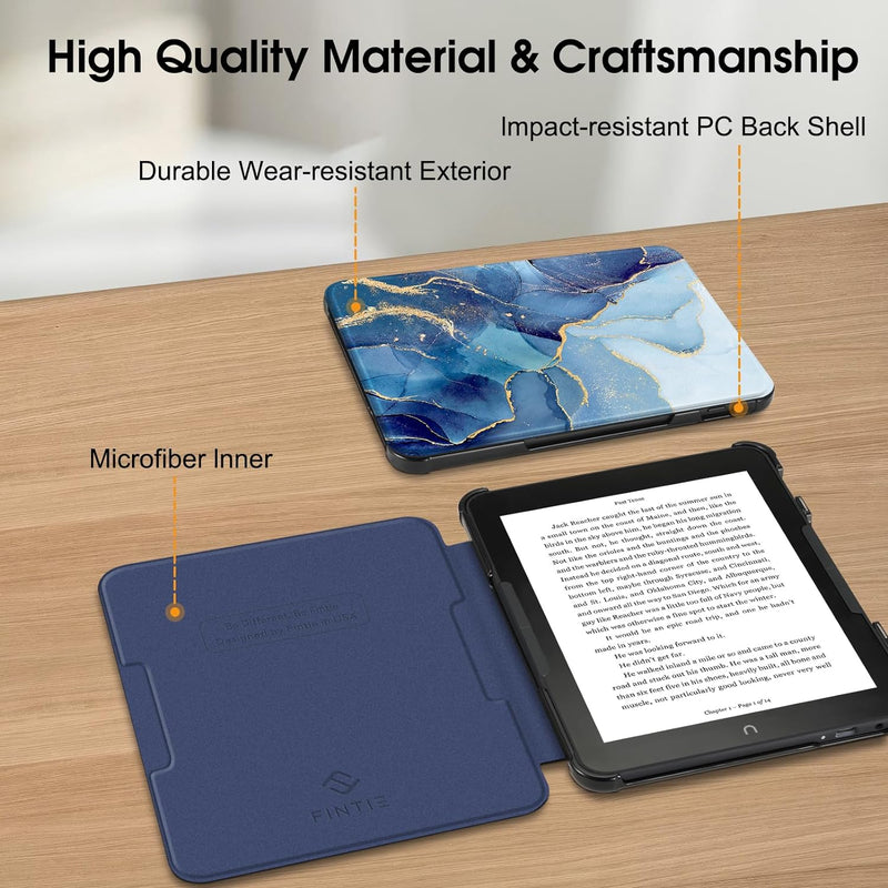 nook glowlight 4 plus 2023 case with hard pc back