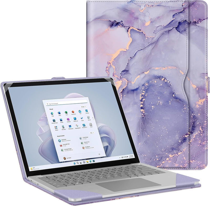 Surface Laptop 7 13.8", Surface Laptop 6/5/4/3 13.5" PU Leather Sleeve Case | Fintie