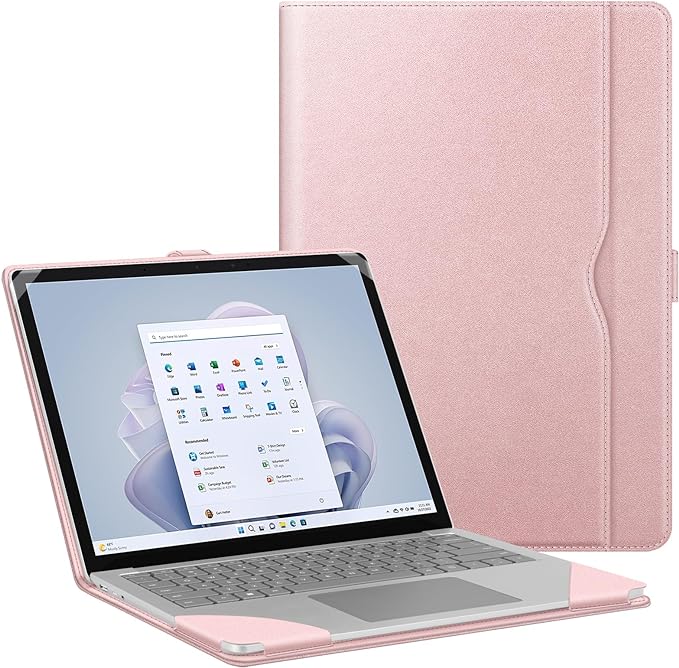 Surface Laptop 7 13.8", Surface Laptop 6/5/4/3 13.5" PU Leather Sleeve Case | Fintie