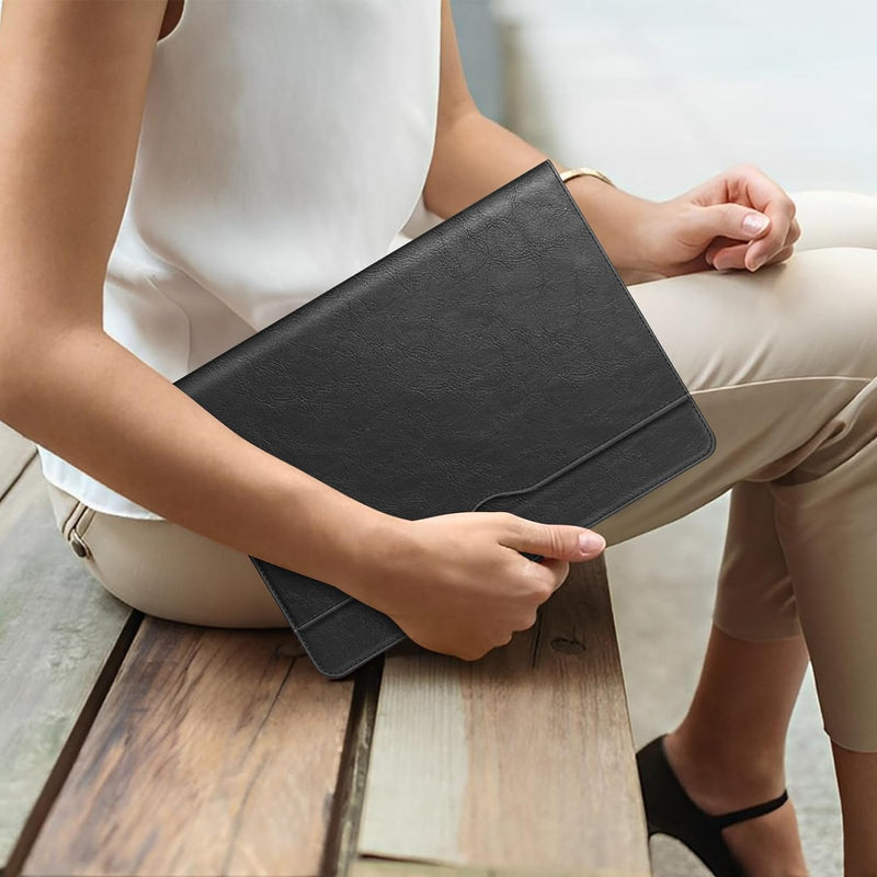 Surface Laptop Go 12.4" PU Leather Sleeve Case | Fintie