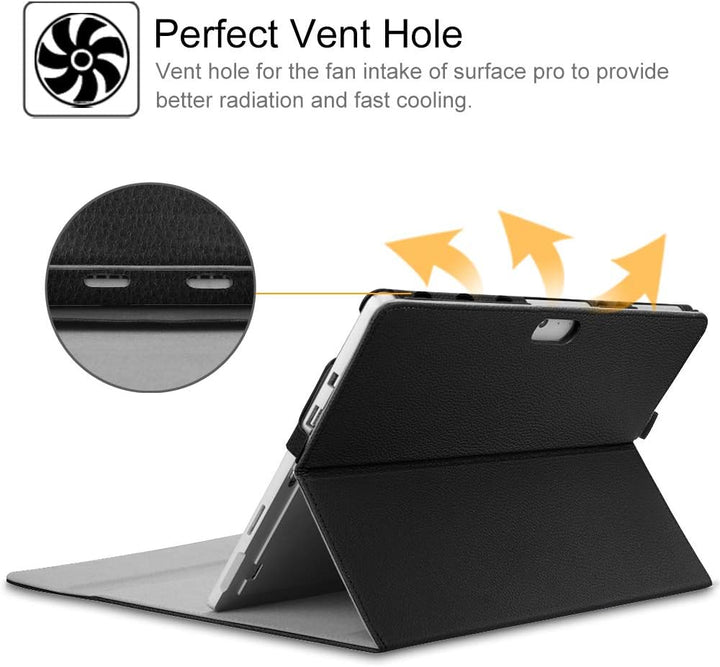 Surface Pro 7+/Pro 7/6/5/4/3 Multiple Angle Viewing Portfolio