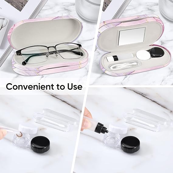 Fintie Double-Layer Case for Contact Lenses and Eyeglasses