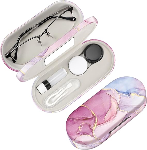 Fintie Double-Layer Case for Contact Lenses and Eyeglasses