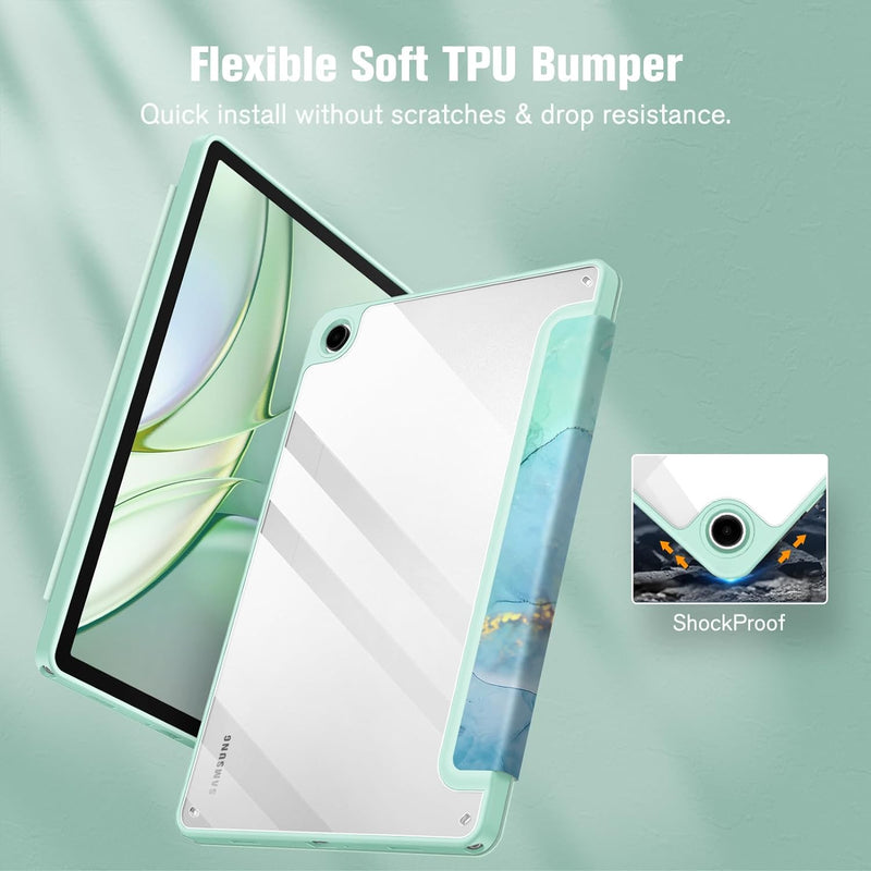 Galaxy Tab A9 Plus 11-Inch 2023 Hybrid Slim Case | Fintie