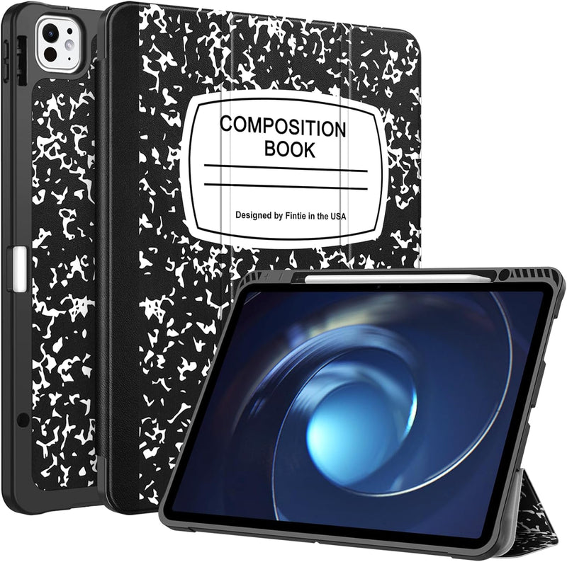iPad Pro 13-inch (M4 chip, 2024) SlimShell Case w/ Pencil Holder | Fintie