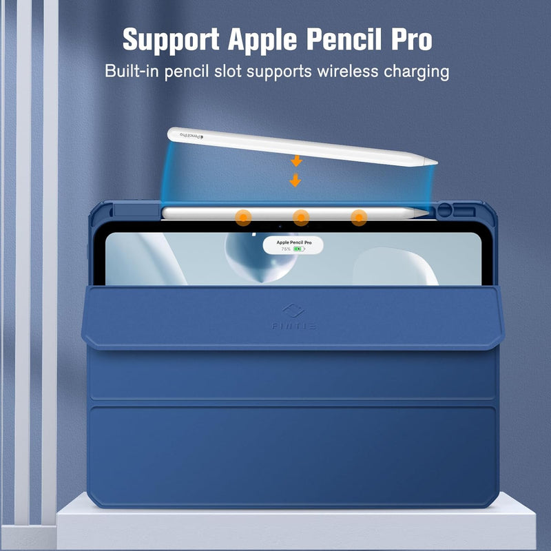 m4 chip ipad pro 11 case in navy color