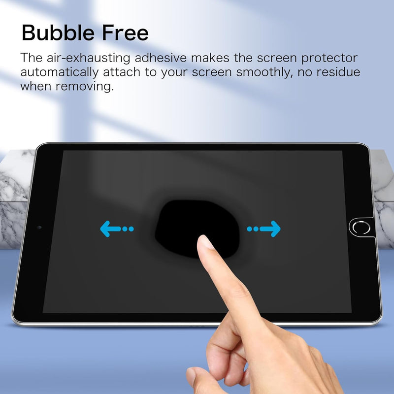 iPad 9th Gen / iPad 8th Gen / iPad 7th Gen 10.2-Inch Tempered Glass Screen Protector | Fintie