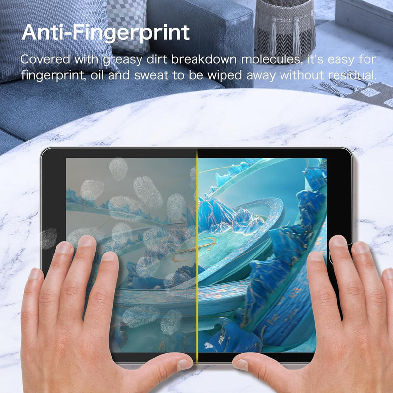 iPad 9 / iPad 8 / iPad 7 10.2-inch Tempered Glass Screen Protector | Fintie