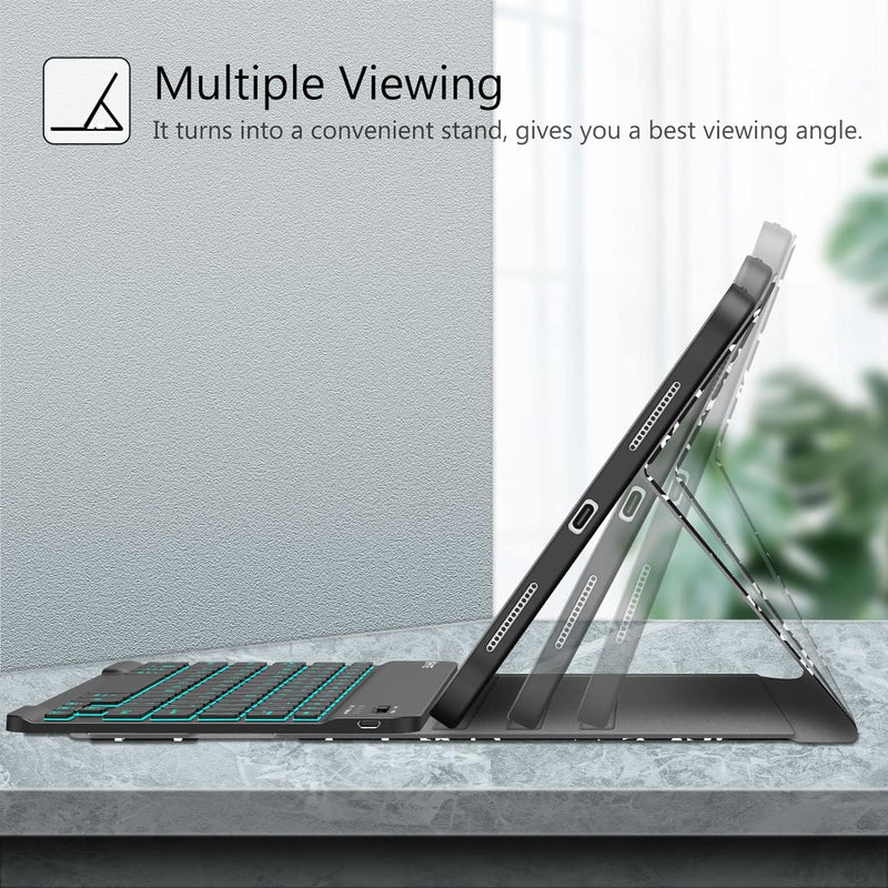 iPad 10th Gen (2022) Backlit Keyboard Case w/ Pencil Holder | Fintie