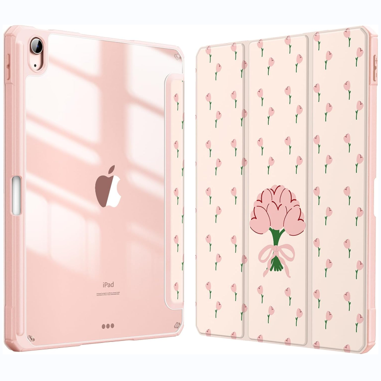 ipad air 11 inch case in tulips