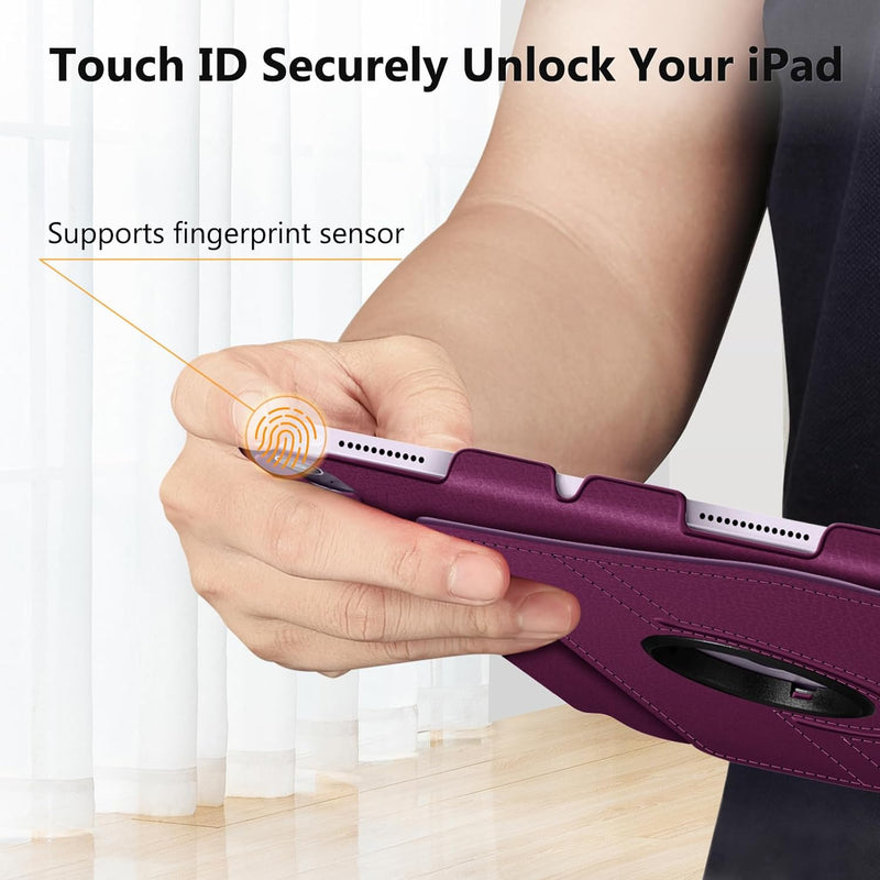 iPad Air 13-inch (M3/M2 chip) 360-Degree Rotating Case | Fintie