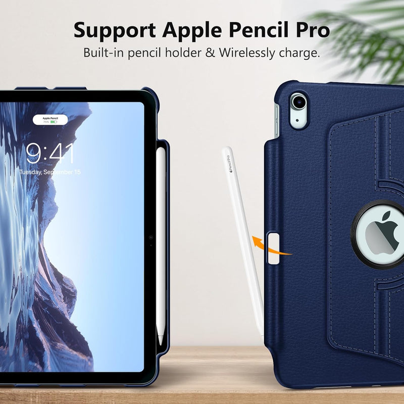 iPad Air 13-inch (M3/M2 chip) 360-Degree Rotating Case | Fintie