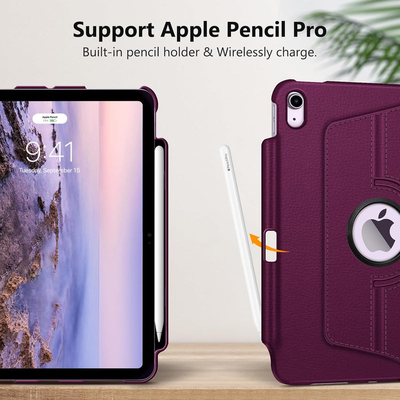 iPad Air 13-inch (M3/M2 chip) 360-Degree Rotating Case | Fintie