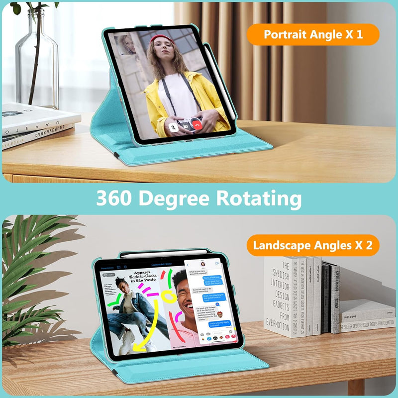 iPad Air 13-inch (M3/M2 chip) 360-Degree Rotating Case | Fintie