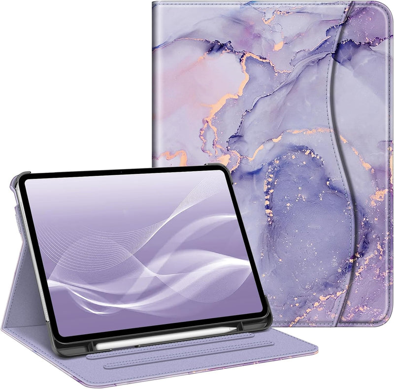 ipad pro 11 2024 case in purple marble