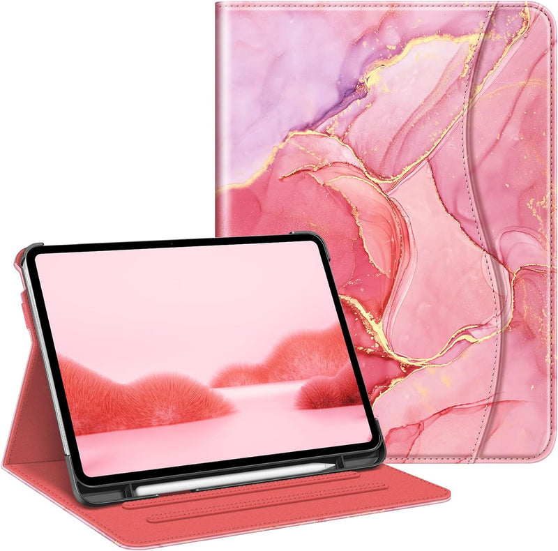 ipad pro 11 2024 case in pink marble