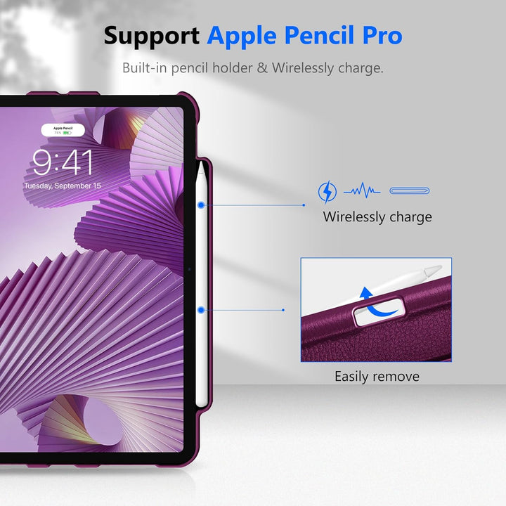 iPad Pro 11-inch 2025/2024 (M5/M4 chip) 360-Degree Swiveling Stand