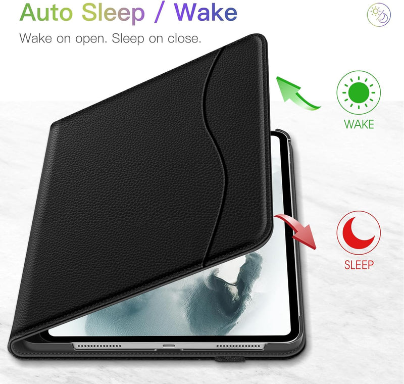 ipad pro 11 m4 leather case auto/sleep/wake