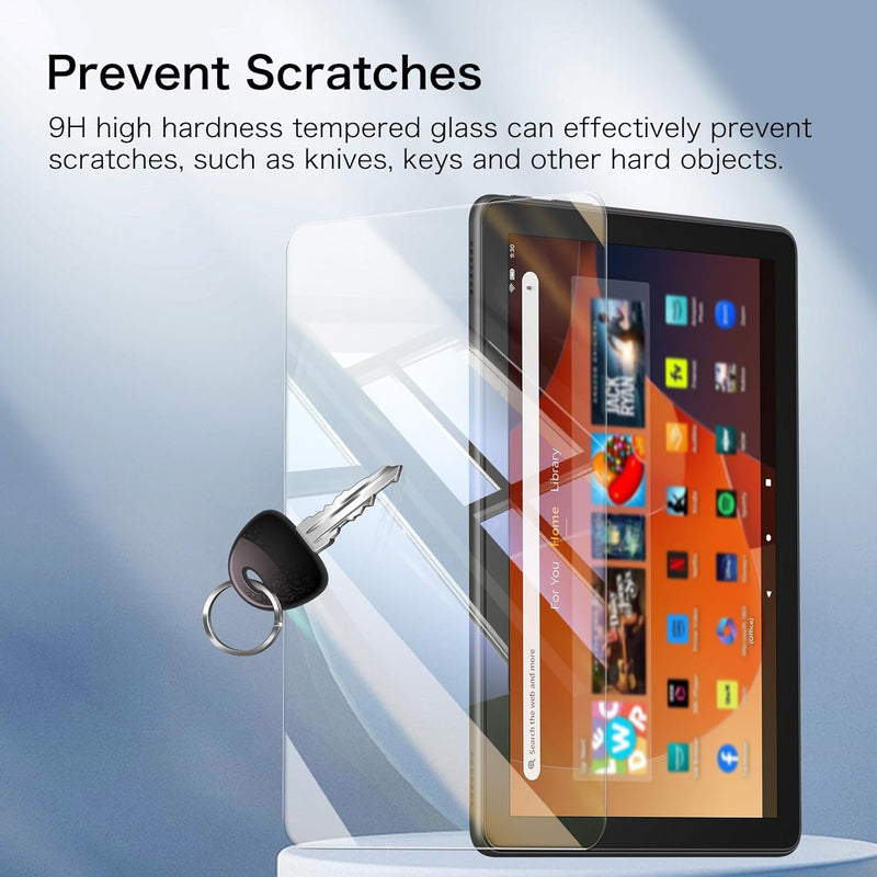 Fire HD 10 (13th Gen 2023, 11th Gen 2021) Screen Protector [2 Pack] | Fintie