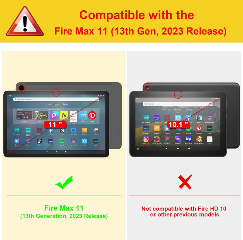 Fire Max 11 Tablet (13th Gen, 2023) 360-Degree Swiveling Case | Fintie