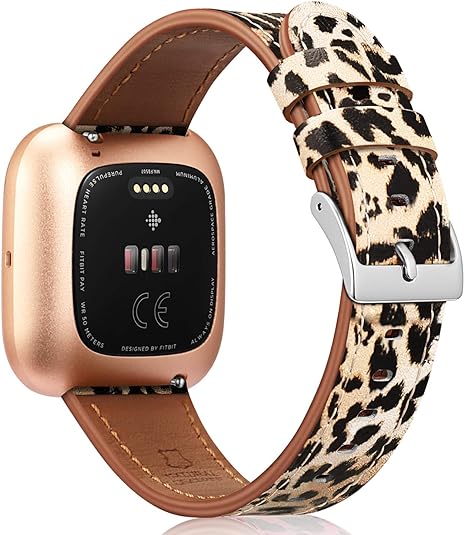 Leather bands for fitbit versa shop