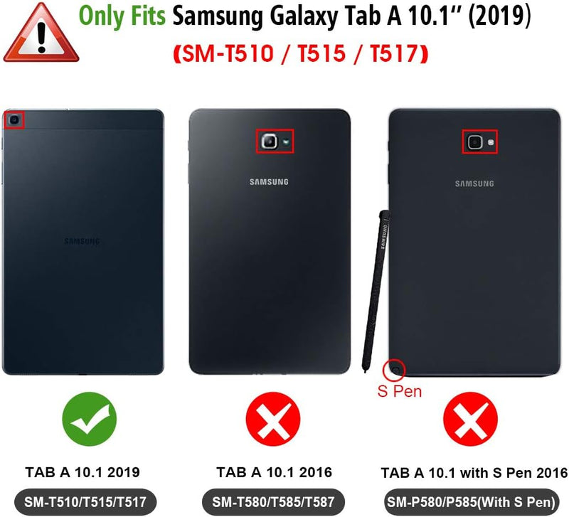 Galaxy Tab A 10.1 2019 (SM-T510/T515/T517) Tuatara Kickstand Case | Fintie