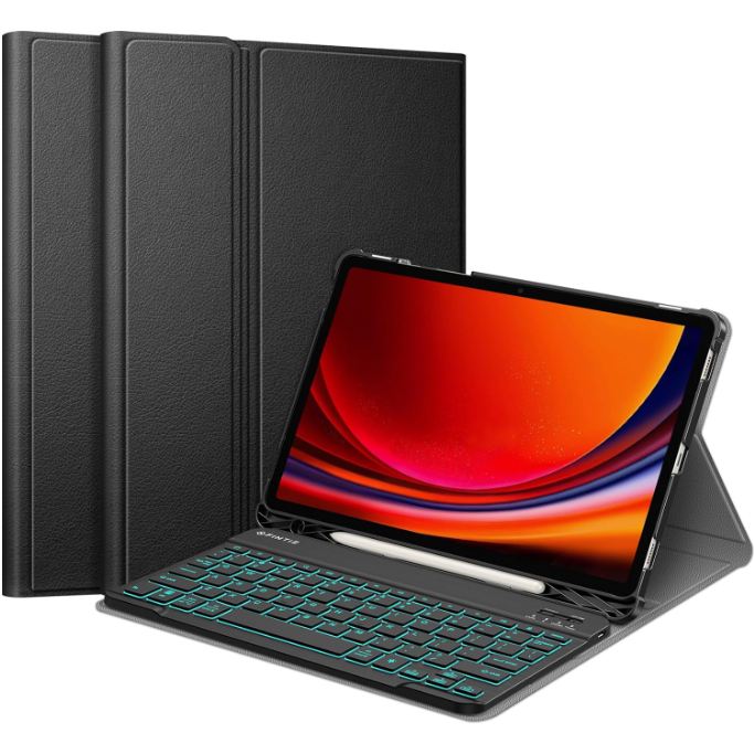 Galaxy Tab S9 11" / Galaxy Tab S9 FE 10.9" Backlight Keyboard Case | Fintie