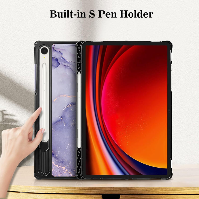 Galaxy Tab S9 2023 Slim Tri-Fold Case w/ S Pen Holder | Fintie