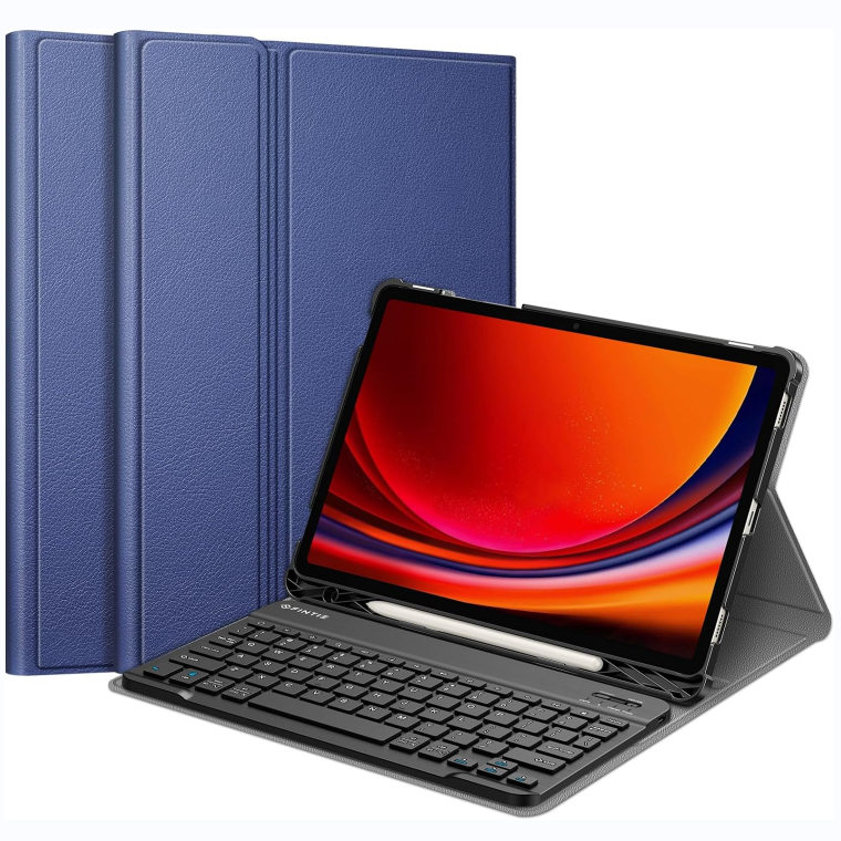 Galaxy Tab S9 11-inch Slim Case with Bluetooth Keyboard | Fintie