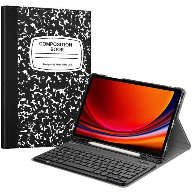 Galaxy Tab S9 11-inch Slim Case with Bluetooth Keyboard | Fintie