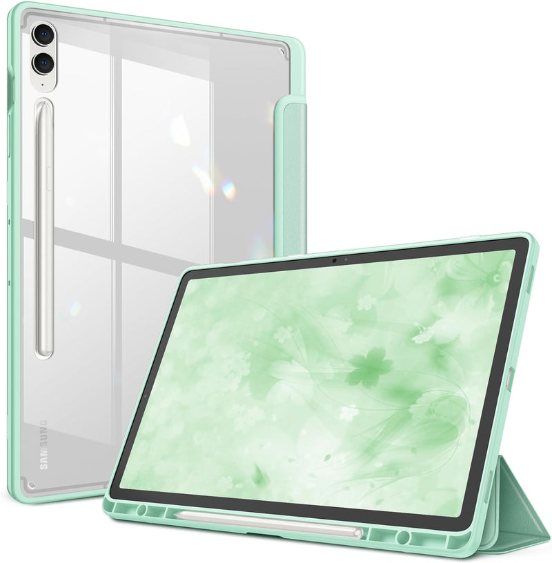Galaxy Tab S10+ / Tab S9+ / Tab S9 FE+ Hybrid Slim Case w/ Upgraded S Pen Slot | Fintie