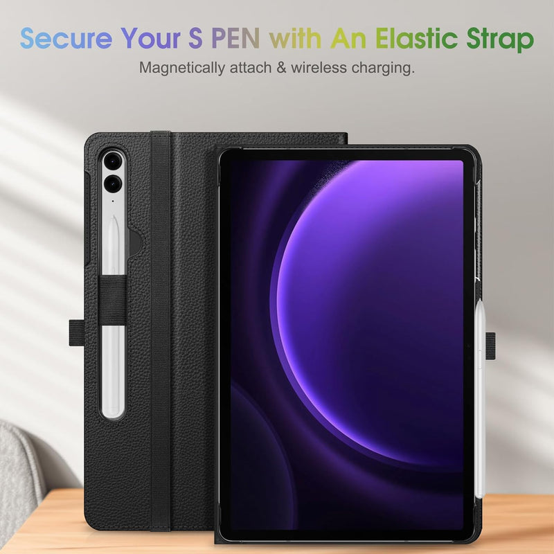 Galaxy Tab S9 FE Plus Multi-Angle Case w/ Pocket | Fintie