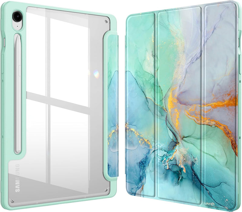 Galaxy Tab S10 FE/Tab S9 FE 10.9"/Tab S9 11" Hybrid Slim Case w/ Pencil Holder | Fintie