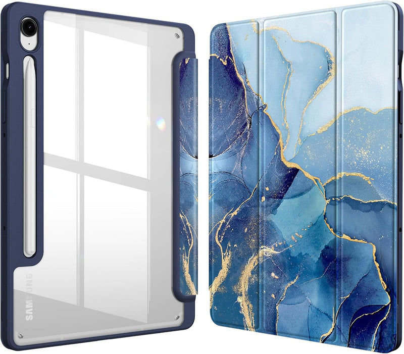 Galaxy Tab S10 FE/Tab S9 FE 10.9"/Tab S9 11" Hybrid Slim Case w/ Pencil Holder | Fintie