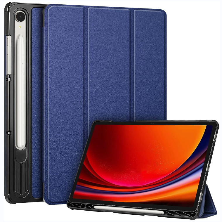 Galaxy Tab S9 2023 Slim Tri-Fold Case w/ S Pen Holder | Fintie