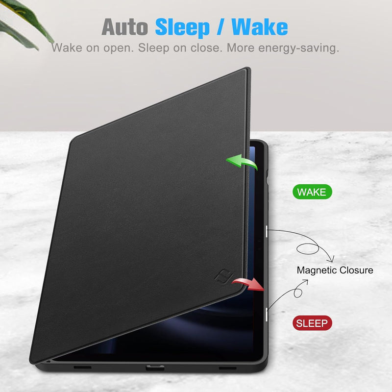 Galaxy Tab S10 FE 5G 10.9"/Galaxy Tab S9 FE 5G 10.9"/Galaxy Tab S9 11" Multi-Angle Viewing Rugged Case | Fintie