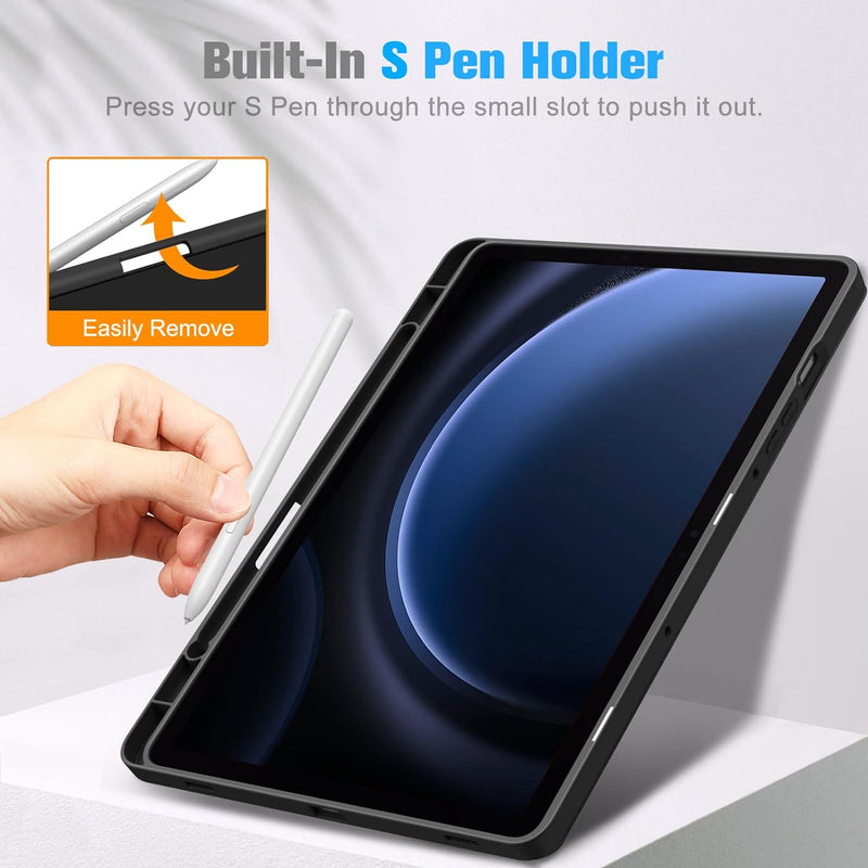 Galaxy Tab S10 FE 5G 10.9"/Galaxy Tab S9 FE 5G 10.9"/Galaxy Tab S9 11" Multi-Angle Viewing Rugged Case | Fintie