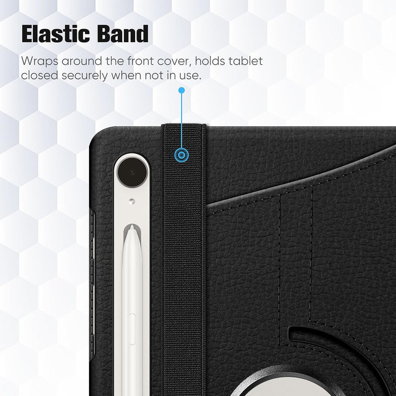 Galaxy Tab S10 FE 5G (2025)/Tab S9 FE 5G 10.9"/ Tab S9 11" 360-Degree Rotating Case | Fintie