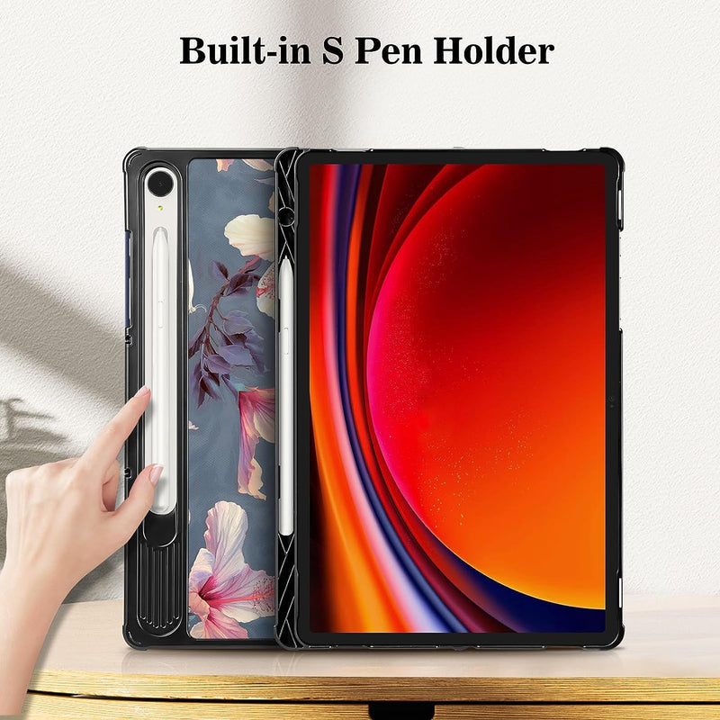 Galaxy Tab S9 2023 Slim Tri-Fold Case w/ S Pen Holder | Fintie