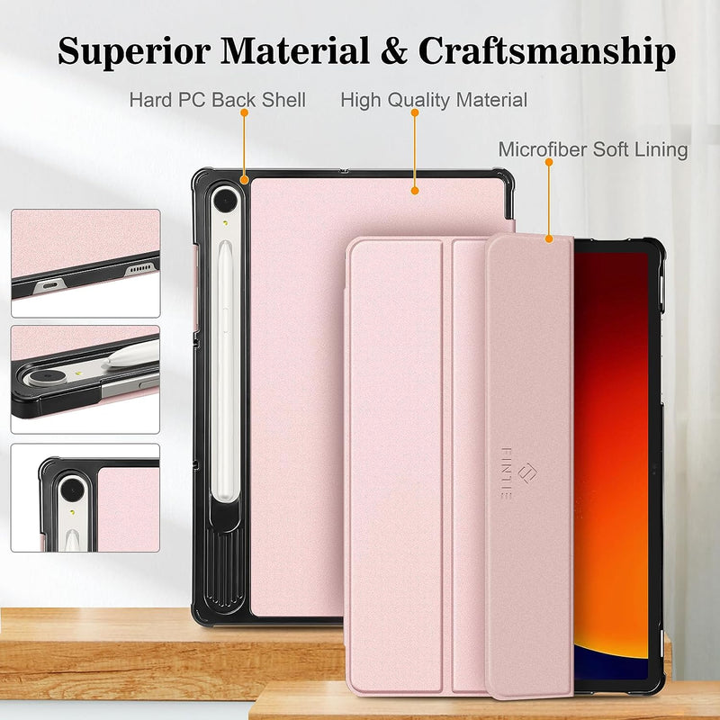 Galaxy Tab S9 2023 Slim Tri-Fold Case w/ S Pen Holder | Fintie