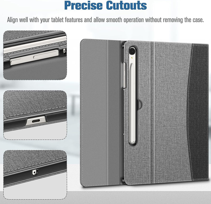 Galaxy Tab S9 11-inch Multi-Angle Case w/ Magnetic Closure | Fintie