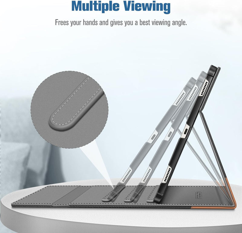 Galaxy Tab S10 Plus / Tab S9 Plus Multi-Angle Case w/ Magnetic Closure | Fintie
