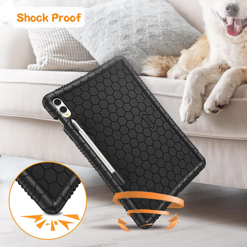 Galaxy Tab S10+/ Tab S9+ / Tab S9 FE+ 12.4-inch Soft Silicone Case | Fintie