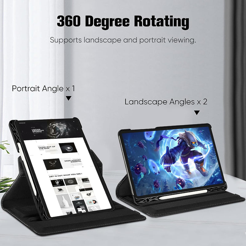 Galaxy Tab S10 FE 5G (2025)/Tab S9 FE 5G 10.9"/ Tab S9 11" 360-Degree Rotating Case | Fintie