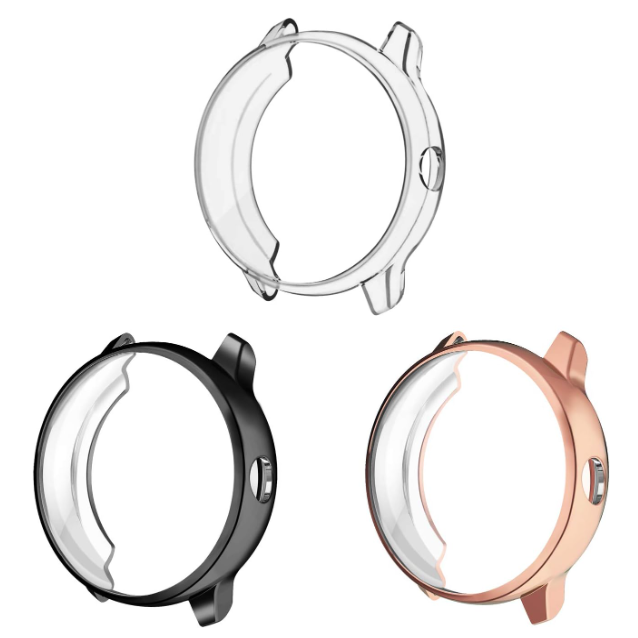 [3 Pack] Garmin Vivoactive 3 Slim Plated Protective Cover | Fintie