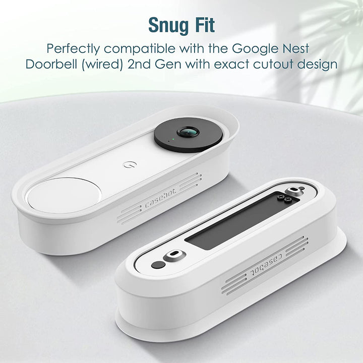 Nest Doorbell (Wired, 2nd Gen) Weatherproof Silicone Case [2